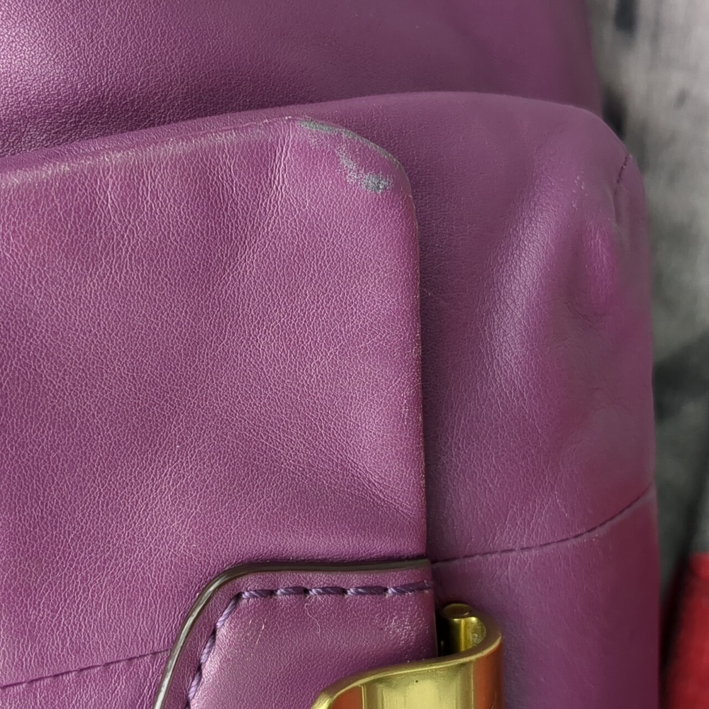 Coach 14769 Kristen Plum Hobo - Picture 2 of 16